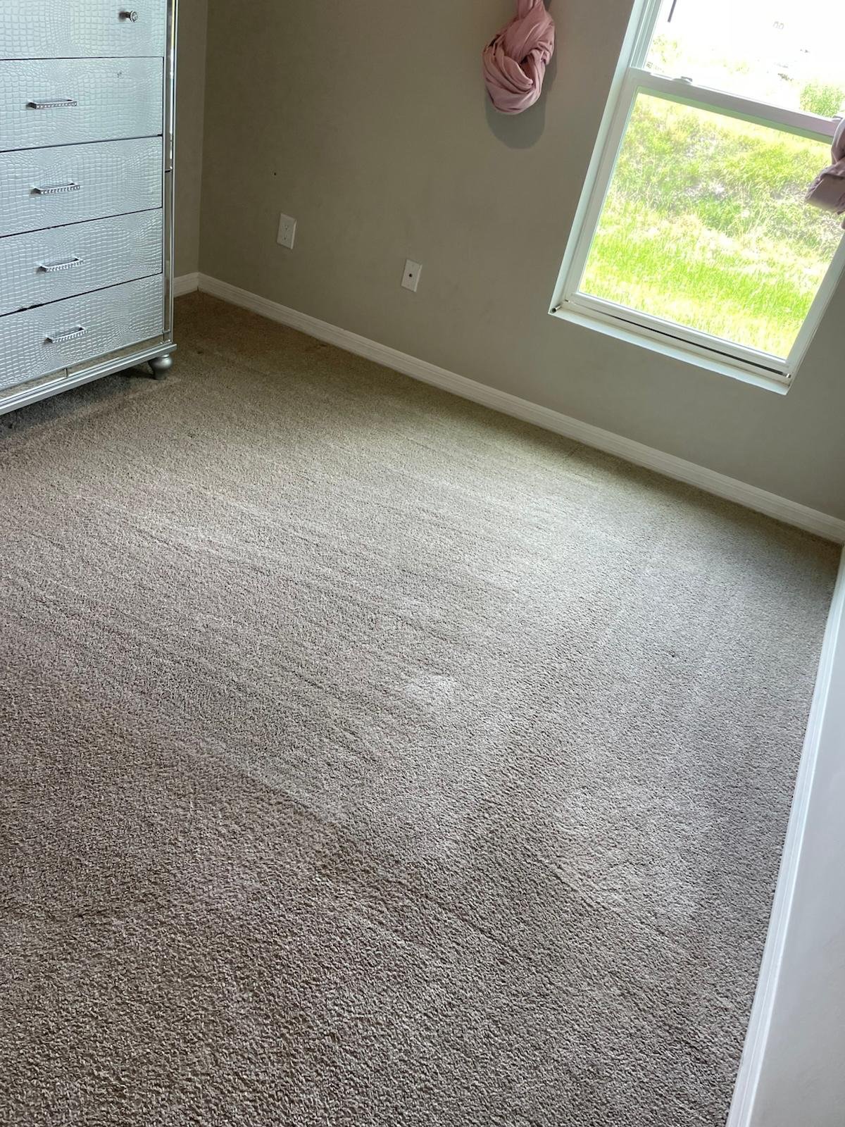 Clean carpet after cleaning